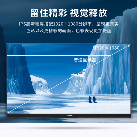 GeLove 简爱 23.8英寸 IPS高清 75Hz显示器G24L21S怎么样？上档次吗？