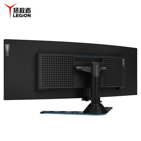 联想Y44w 43.4英寸 曲面屏显示器怎么样?是品牌吗?