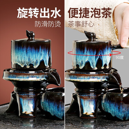 全方位分析唐丰 茶具套装建盏陶瓷家用功夫整套茶具茶杯窑变功夫茶具套装 红韵自动8头真实体验爆料？吐槽半个月真相分享！