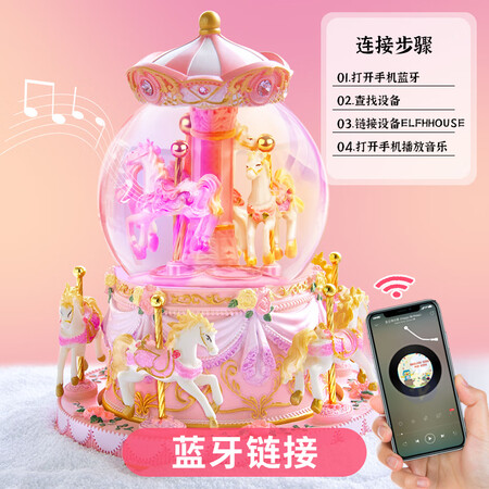 高手剖析法条先生旋转木马音乐盒八音盒水晶球摆件天空之城小女孩感觉如何？真实内幕曝光！