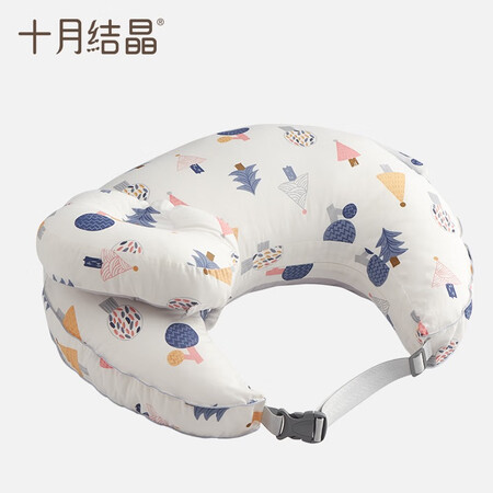 分享感受十月结晶哺乳枕头喂奶枕护腰喂奶躺喂抱娃婴儿u型喂奶升级哺乳枕奇幻森真实感受质量？优缺点评测曝光！