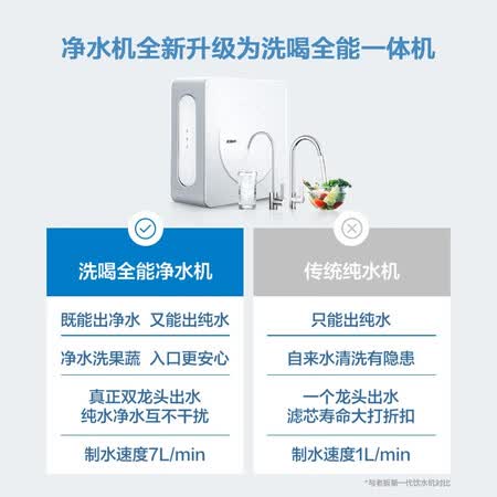 老板WB770A+J330 厨下8套洗消一体全能净水器套装怎么样?值得入手吗?