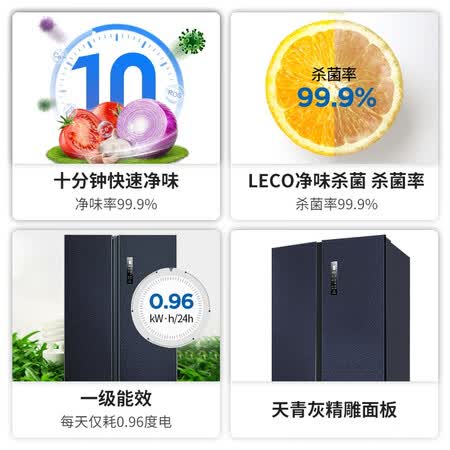 美菱628升 一级能效对开门冰箱怎么样?上档次吗?