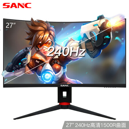 SANC 27英寸240Hz创新曲率1500R显示器N76Pro怎么样?质量好不好?