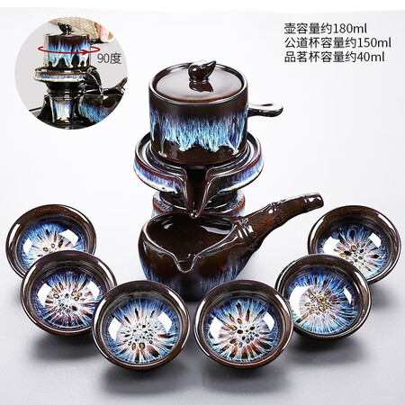达人揭秘唐丰 茶具套装建盏陶瓷家用功夫整套茶具茶杯窑变功夫茶具套装 红韵自动8头评测怎么样？图文解说曝光！