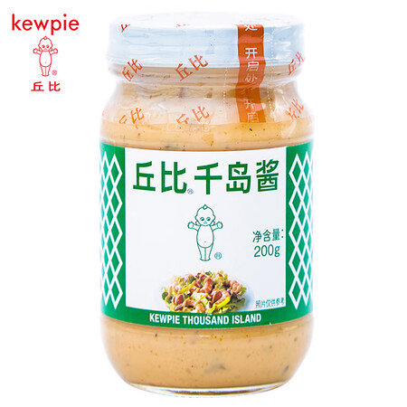 用户反馈丘比（KEWPIE）千岛酱200g 三明治汉堡面包烘焙食材调味酱评价真的好吗？最诚实的点评评价！