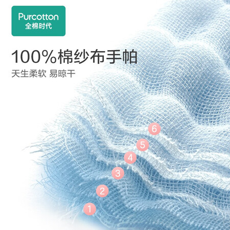 一起吐槽全棉时代 口水巾手帕婴儿纯棉水洗纱布宝宝擦脸巾方巾2525cm 6条盒感觉如何？图文长篇记录必看！