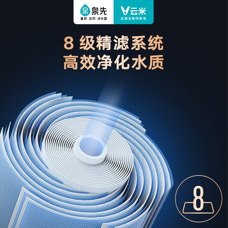 云米super泉先净水器1000G RO反渗透净水器MR1023怎么样?质量好不好?