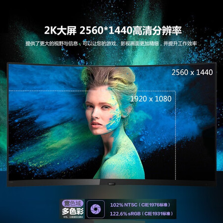 飞利浦 31.5英寸1800R曲面显示器328E9FJSB怎么样?上档次吗?