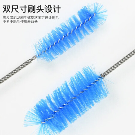 网友体验憨憨乐园 水管刷加长鱼缸清洁刷弹簧软管道清洗双头水管用后真实反馈？老手吐槽大实话！