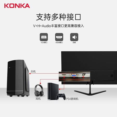 康佳23.8英寸IPS屏 75HZ显示器KM2420怎么样?评价如何?