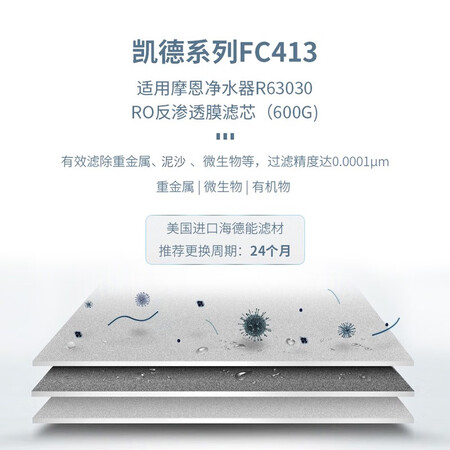 摩恩凯德系列净水器滤芯 FC413怎么样?好不好用?