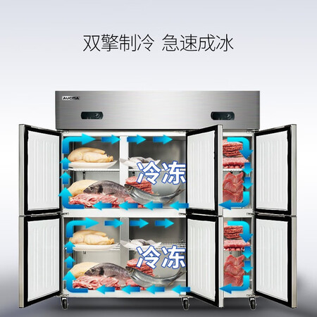 澳柯玛1300升商用六门厨房冰箱怎么样？质量好不好？