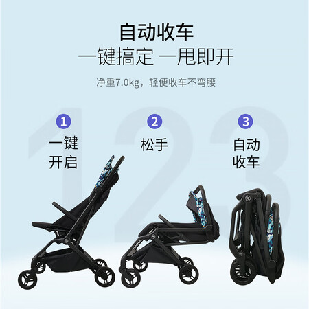 使用揭秘虎贝尔（HBR）婴儿推车轻便高景观儿童宝宝婴儿车可坐躺质量让人放心吗？使用两个月感受分享！