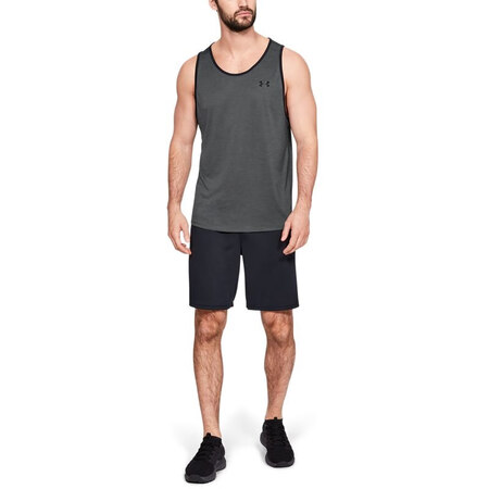 行业人感受安德玛（UNDERARMOUR）Tech 2.0男子训练运动背心1328704 灰色013 L说说优缺点如何？老司机透漏！