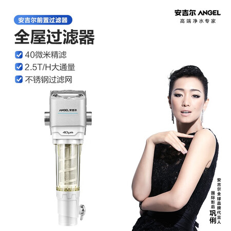 安吉尔前置过滤器40微米净水器J2615-GWG-2000怎么样?评价好吗?