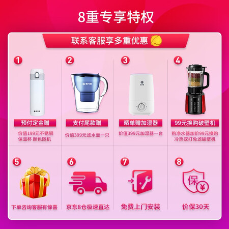 易开得净水器家用直饮无废水台上式净饮机9001怎么样?评测好吗?