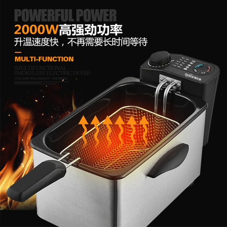 使用比较斯乐得电炸炉家用油炸锅小型恒温电炸锅商用摆摊快速加热省油炸薯条油条炸功能如何？质量优缺点曝光！