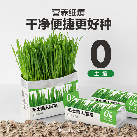 已经入手点评网易严选无土懒人猫草是不是真的好呢？谁熟悉呀？！