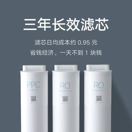 小米净水器h1000G和600g 400g哪个好?区别是?