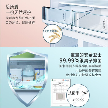 小天鹅445升十字对开门冰箱+10公斤洗衣机怎么样?上档次吗?