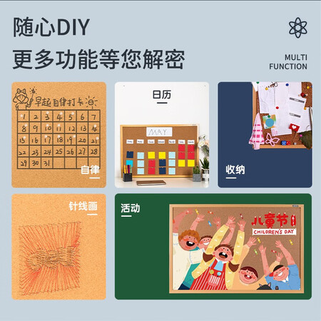 真相选择吐槽得力（deli） 9060cm软木留言板 家用记事板 白板 可插针照片评价真实好吗？用了两星期感受告知！