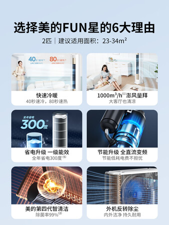 美的空调FUN星2匹怎么样？做工如何？