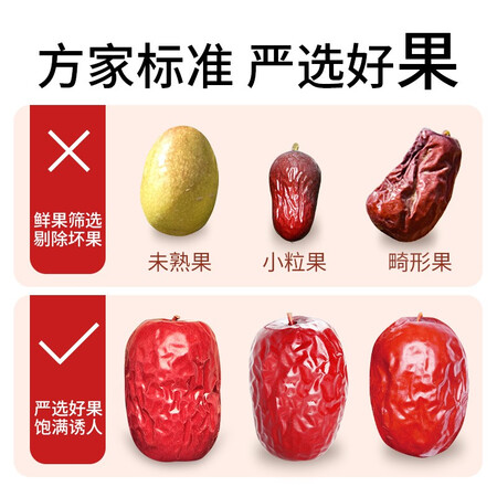 入手感受方家铺子 五星红枣楼兰灰枣500g 休闲零食 新疆特产甜汤泡茶原料 始于优缺点曝光分析？交流二星期感受分享！
