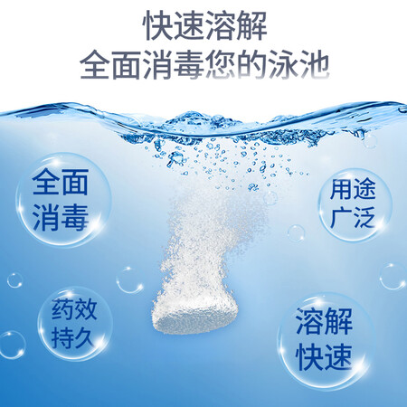 看看体验万消灵 泳池消毒片游泳池消毒剂含氯三氯异氰尿酸速溶片氯气丸强氯精50% 5质量真的好吗？分享一个月经验分享！