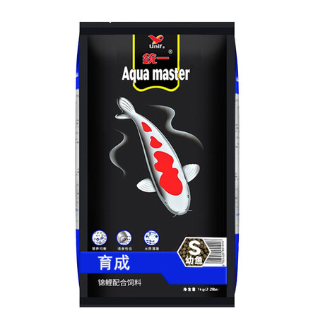 图文体验统一 鱼粮锦锂育成幼鱼饲料1kg （适合10cm以上鱼吃）增色增红 观赏鱼质量如何？真相曝光测评！