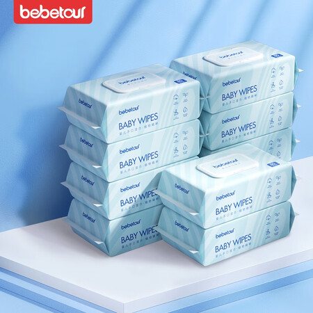 使用后说说bebetour 湿巾 婴儿手口湿巾新生儿湿纸巾植萃精华 婴童擦脸加厚湿巾 成人说实话好不好？入手一周真相分享！