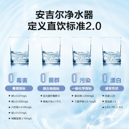 安吉尔净水器魔方500G反渗透净水机J2904-ROB75怎么样?质量好不好?