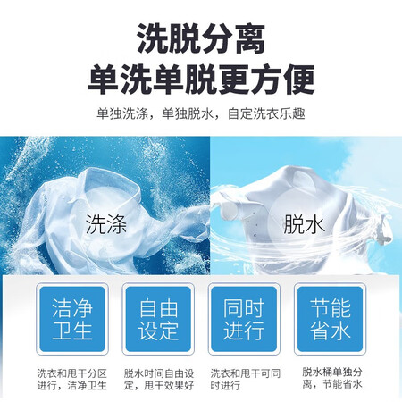 荣事达洗衣机双桶 12公斤XPB120-987PKR怎么样?评价如何?