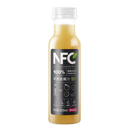 深入说说农夫山泉【京东超市】农夫山泉NFC果汁 100%NFC苹果香蕉汁300优劣全面解析？用一个月评测好吗！