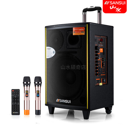 解疑爆料山水（SANSUI） L12吋户外12移动k歌唱歌广场舞拉杆音箱质量曝光？说说两星期感受分享！
