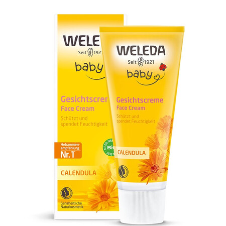 真实测评体验维蕾德(WELEDA)金盏花婴儿面霜 宝宝滋润露50ml 儿童润肤乳霜是否划算？真实感受说一下！！