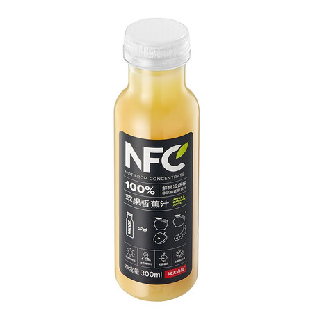 开箱说说农夫山泉【京东超市】农夫山泉NFC果汁 100%NFC苹果香蕉汁300真实的经验分享？吐槽一个月真相分享！