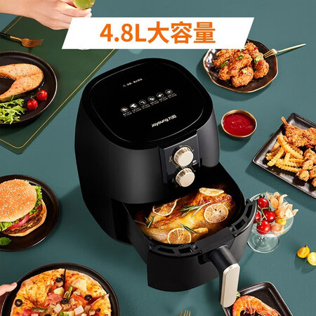 内幕爆料九阳（Joyoug） 空气炸锅4.8L大容量家用多功能智能烤一性价比高不？透过本质看真实！