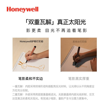 解谜爆料霍尼韦尔（Hoeywell） 学习护眼台灯立式LED全光谱落地式灯卧室钢琴灯练琴使用靠不靠谱？入手二个月评测！