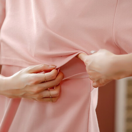 使用后剖析七采雏菊纯棉月子服春秋孕妇睡衣三件套外穿哺乳衣喂奶衣真的好吗？不看后悔全方位测评！