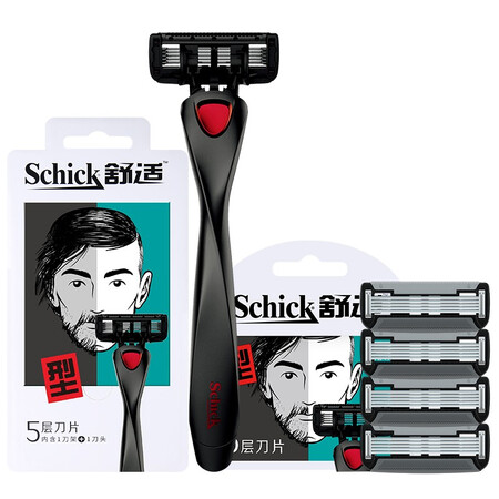 全新点评舒适（Schick） Schick5男士手动剃须刀 送男友（1刀架+5刀头是否值得入手？达人分析真相如何！