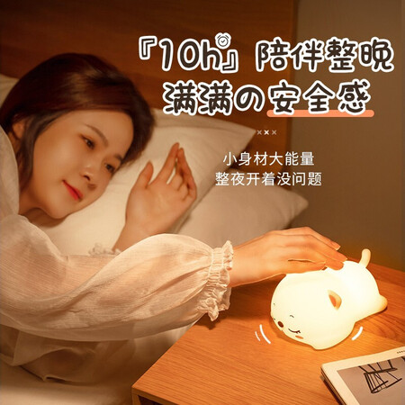 开箱评测分析夕风呼噜猫硅胶灯-基础款真实反馈如何？谁买过呀，！