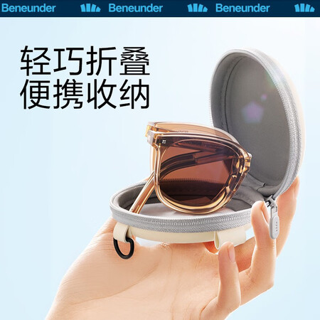 蕉下22昼望系列透野可折叠墨镜怎么样？口碑如何？