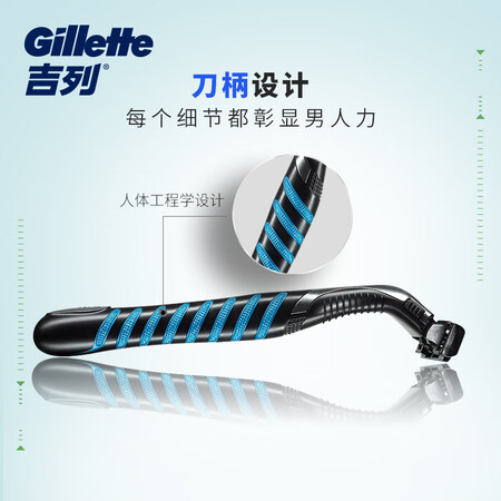 行业人解密吉列剃须刀手动威锋3强化1刀架9刀头 刮胡刀剃胡刀老式剃须质量真的好不？了解两周心得分享！