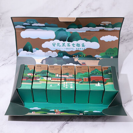 用过的人曝光白沙溪 湖南老字号安化黑茶直泡黑茶七大茶类黑茶组合装免撬七做工如何？这个用的好吗！！