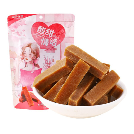 达人良心点评三只松鼠山楂条208g用户评价如何？看看一星期感受告知！