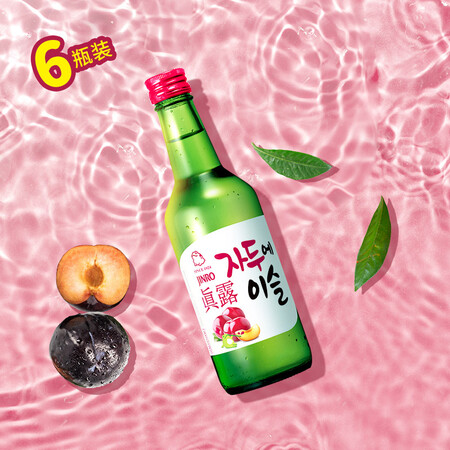 参考体验真露韩国果味烧酒13°李子味 360ml6瓶装 微醺果味酒评测好不好？选择不会错的！