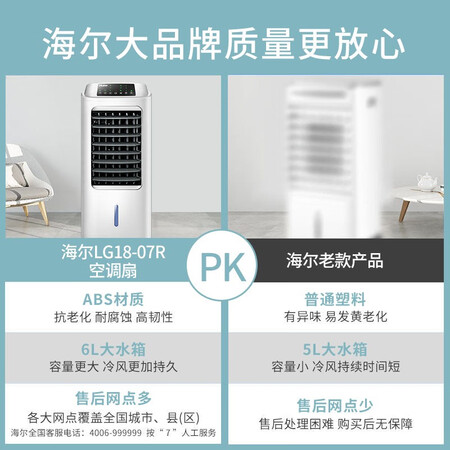 全方位曝光海尔（Haier）LG18-07R是不是真的啊？入手一个月经验分享！