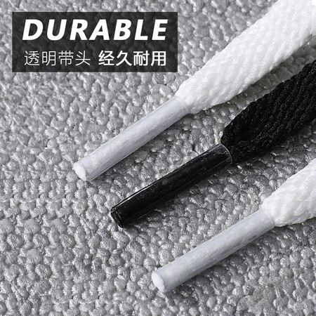 入手使用感受3AGI帆布鞋鞋带扁平休闲黑白色运动鞋鞋绳鞋带 经典半圆黑值不值的买？买过的讨论下！