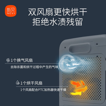 一起谈谈新贝 奶瓶消毒器带烘干22L 婴儿多功能紫外线消毒家用 消毒烘干器8012用户评价如何？说说我的评价！